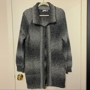 🚨SOLD Unique Gray Cardigan by 360 Sweater